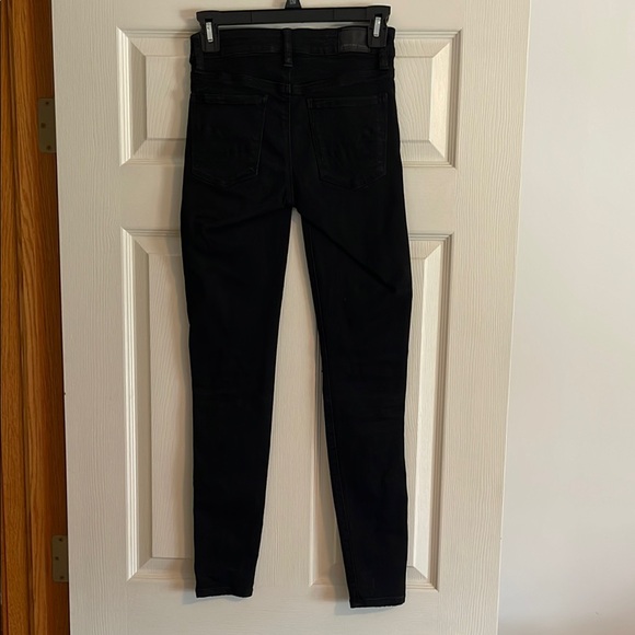 American Eagle Outfitters Women's Black Skinny Jeans - Picture 4 of 5